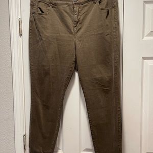 Liverpool Jeans - Olive Green